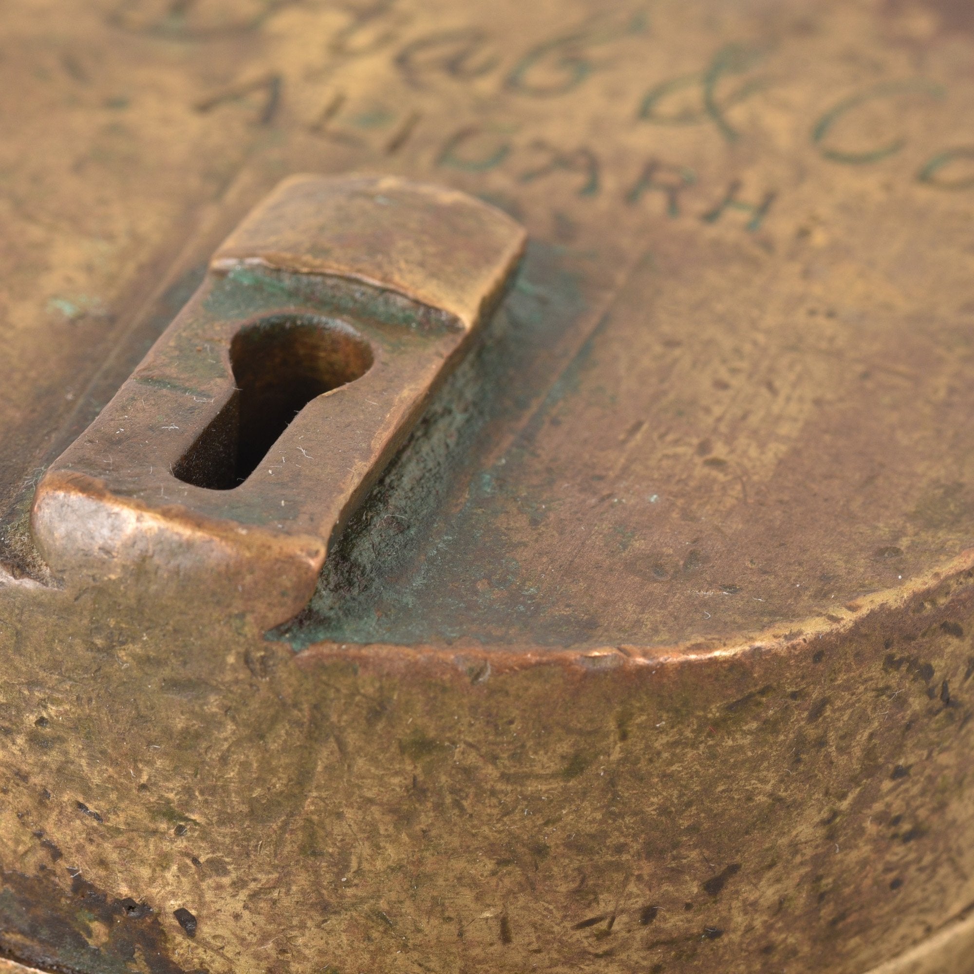 Vintage Brass lock/40